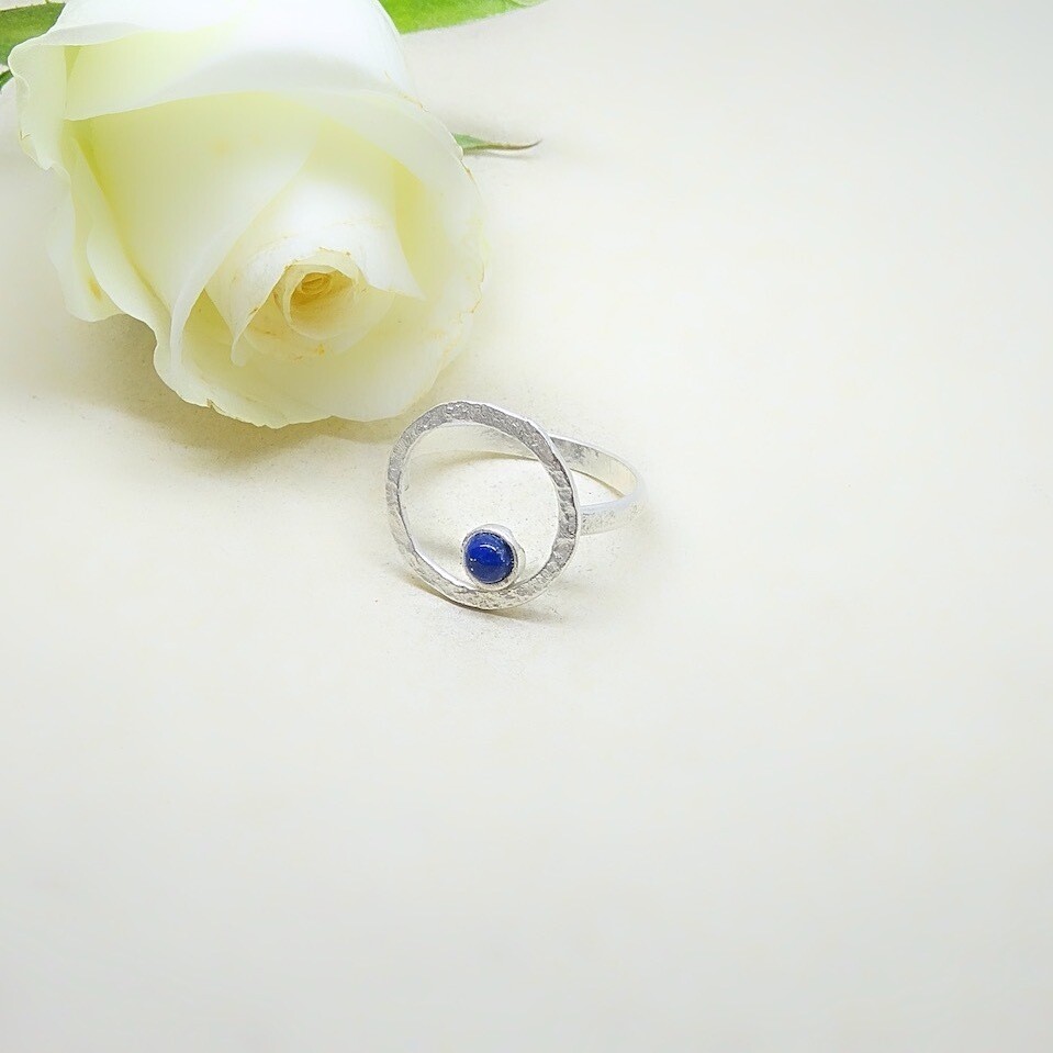 Silver ring - Lapis Lazuli