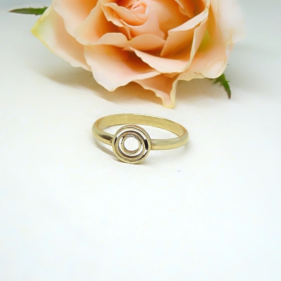 Vergulde ring - Harry tiLLEY Juwelen