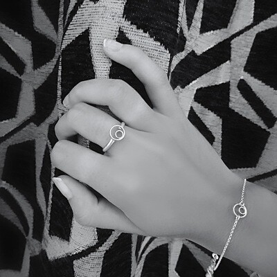Zilveren ring - Harry tiLLEY Juwelen