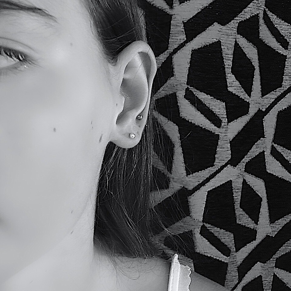 Tight cirkel earring studs