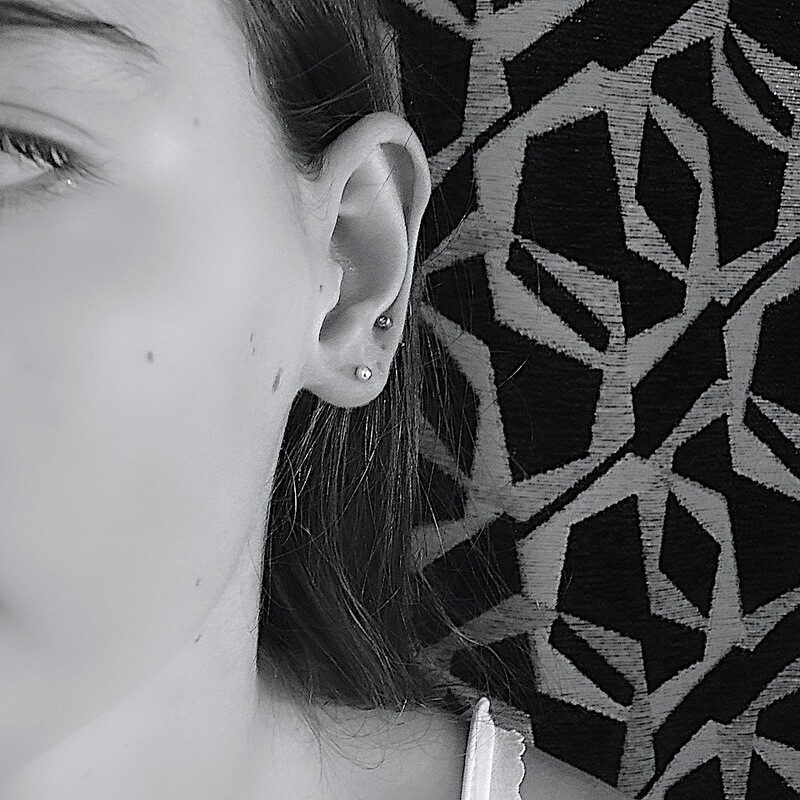 Tight cirkel earring studs