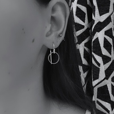 Gold plated earrings