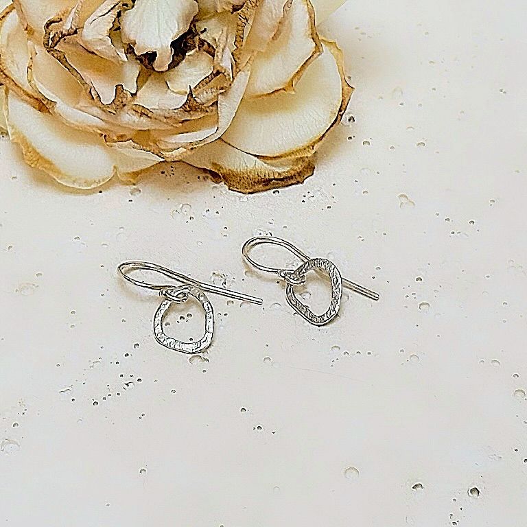 Silver earring