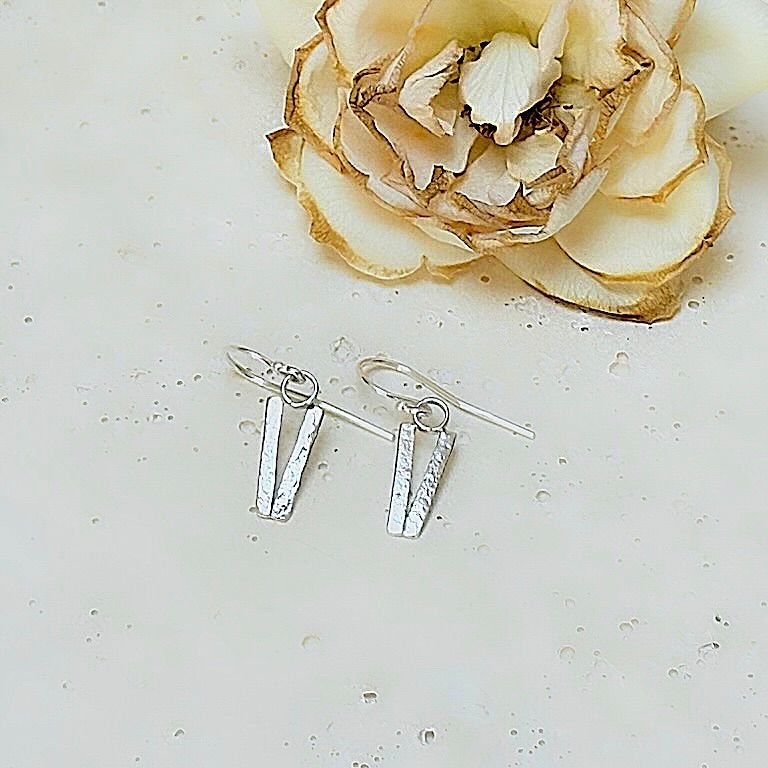 Silver earring