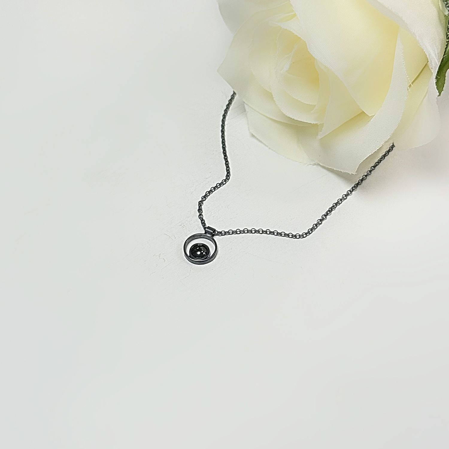 Pendant black patina - Hematite