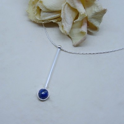 Silver pendant - Lapis Lazuli stone Silver pendant - Lapis Lazuli stone