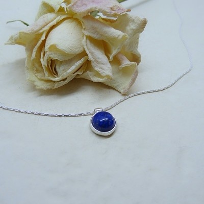Silver pendant - Lapis Lazuli stone Silver pendant - Lapis Lazuli stone