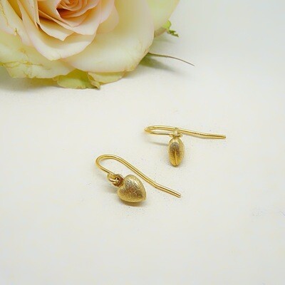 Silver earrings - Hearts