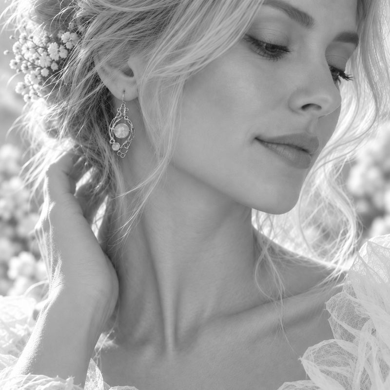Enchanting moonstone earrings – Kaat Tilley Power