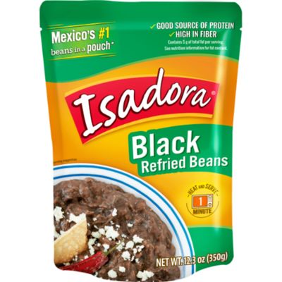 Isadora black refried beans 430gr