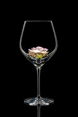 Бокал для красного вина Роза (розовая)