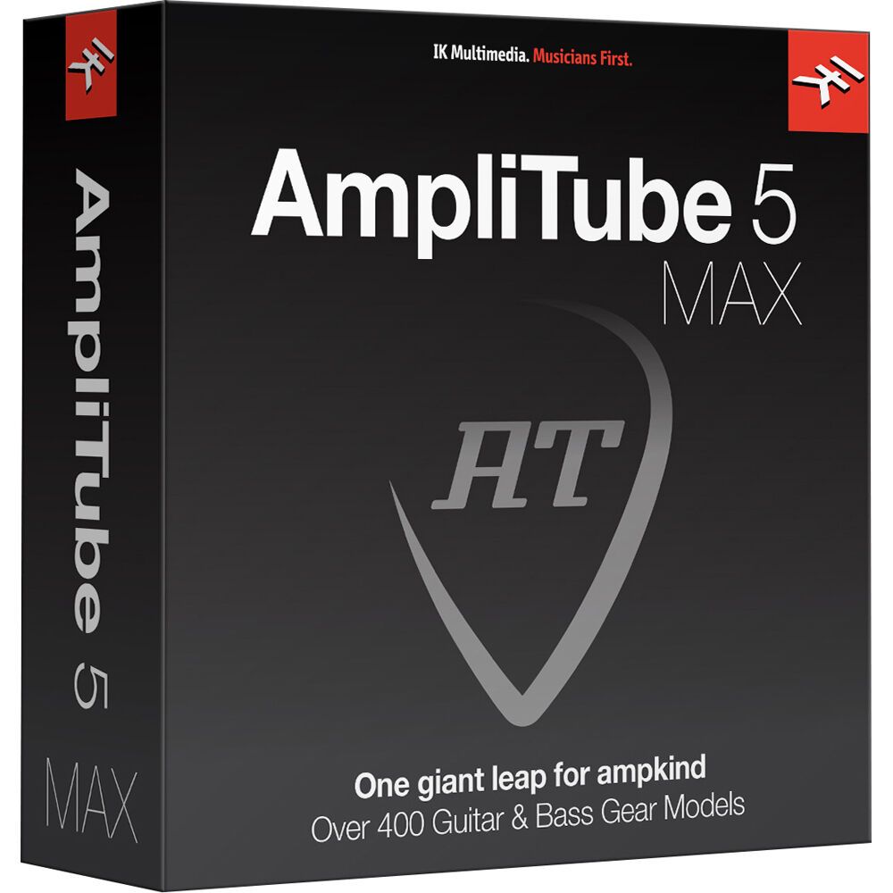 AMPLITUBE 5 MAX - IK MULTIMEDIA (Windows/Mac)