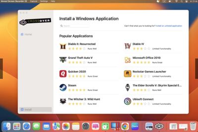 CrossOver 26 For Mac support Tahoe  (M1/M2/M3/M4/M5/Intel)