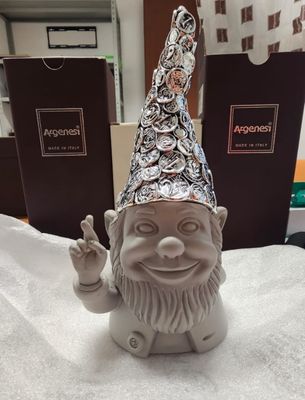 Gnomo Figurine Mezzo Busto Buona Fortuna