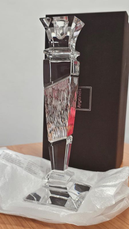 Candeliere Cristallo Argento