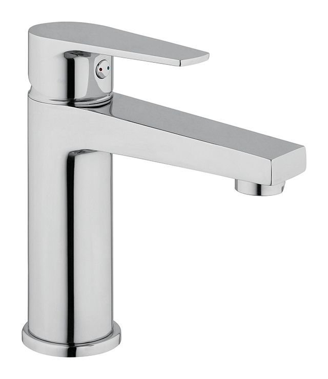 Lavabo con scarico 1"1/4 flex inox - Serie Terra