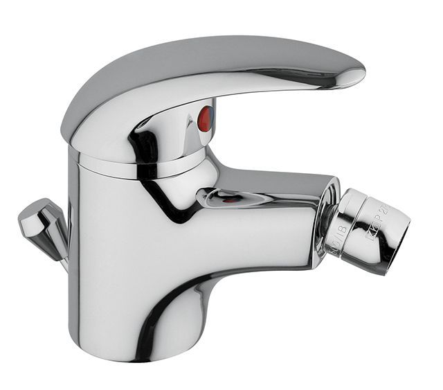 Monocomando con scarico 1"1/4 flex inox SENZA basetta in metallo