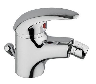 Monocomando con scarico 1"1/4 flex inox SENZA basetta in metallo