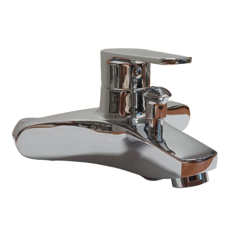 Monocomando Vasca con supporto a muro - Serie Terra