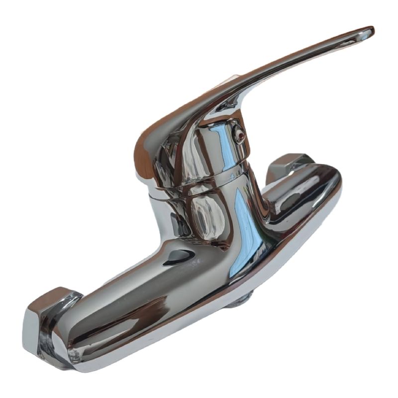 Monocomando esterno doccia con supporto a muro - Serie Jolly