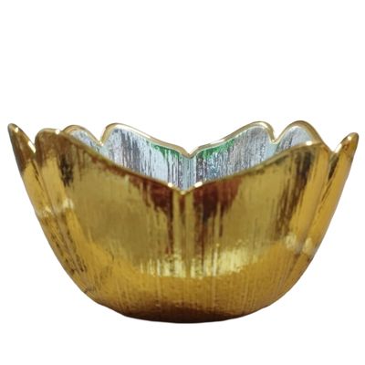 Coppa tulipano oro e argento