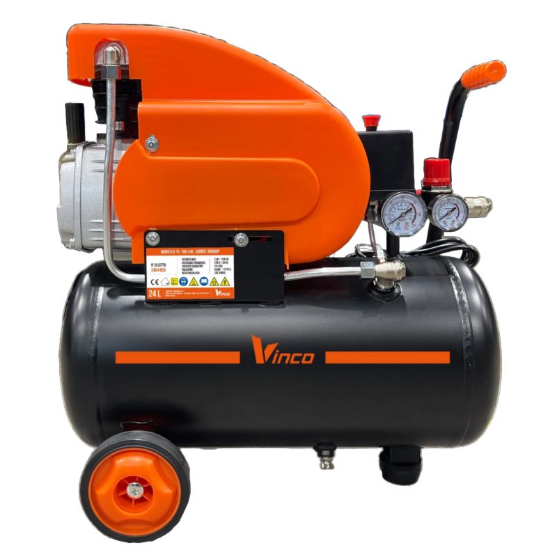 Compressore lubrificato Vinco - serbatoio 24 L Compressore lubrificato Vinco - serbatoio 24 L