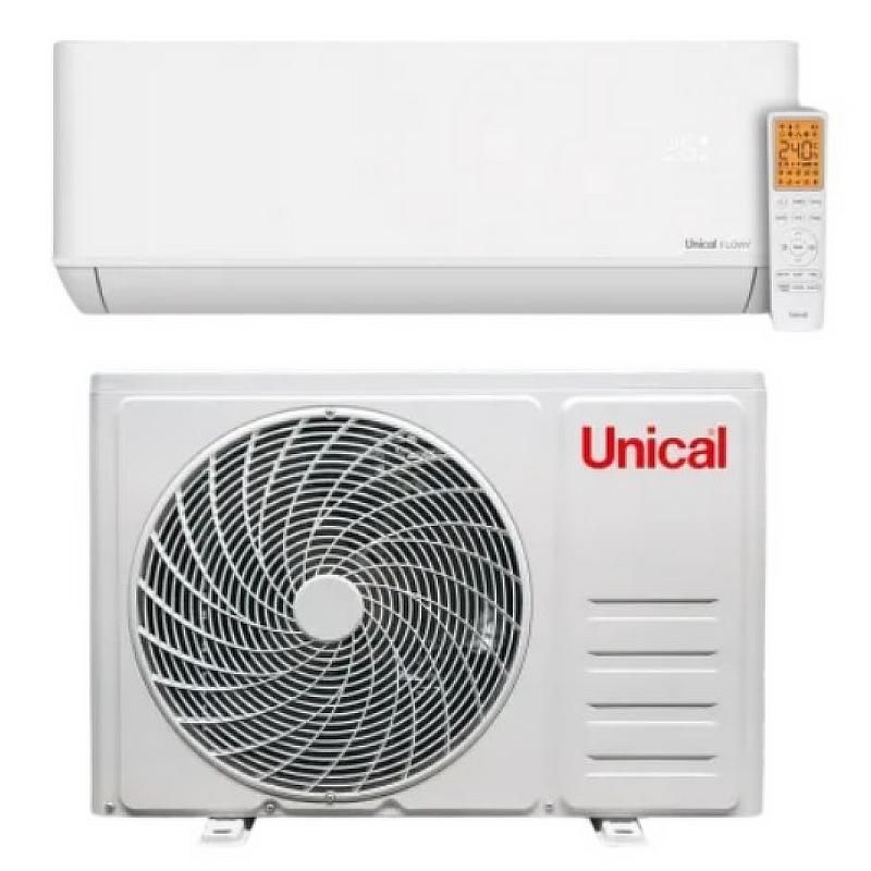 Condizionatore monosplit unical flowy - full inverter - gas r32 - wifi optional - classe a++ Condizionatore monosplit unical flowy - full inverter - gas r32 - wifi optional - classe a++