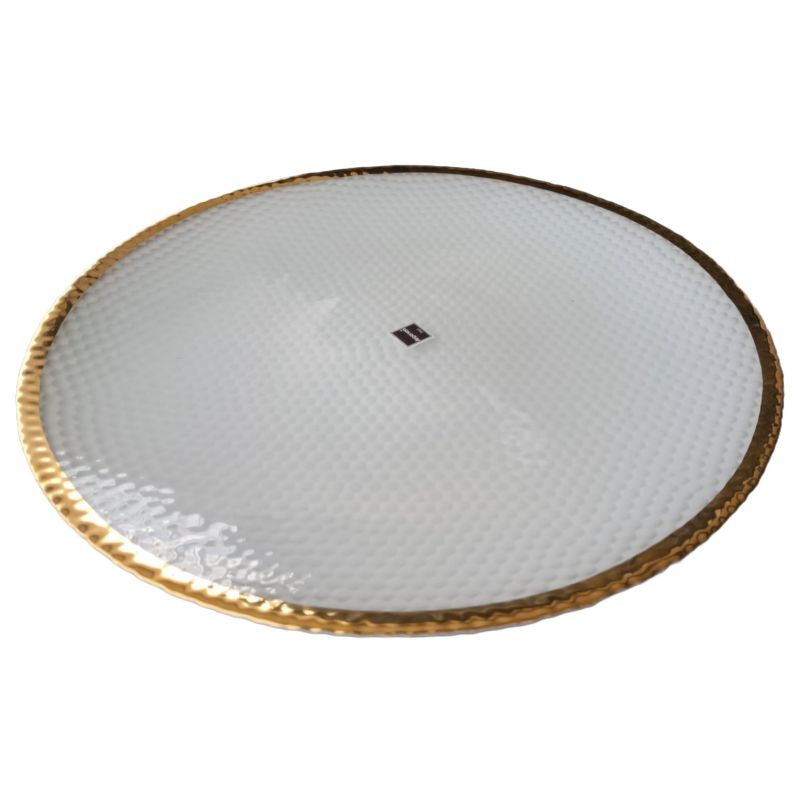 Piatto Doge Bianco/Oro