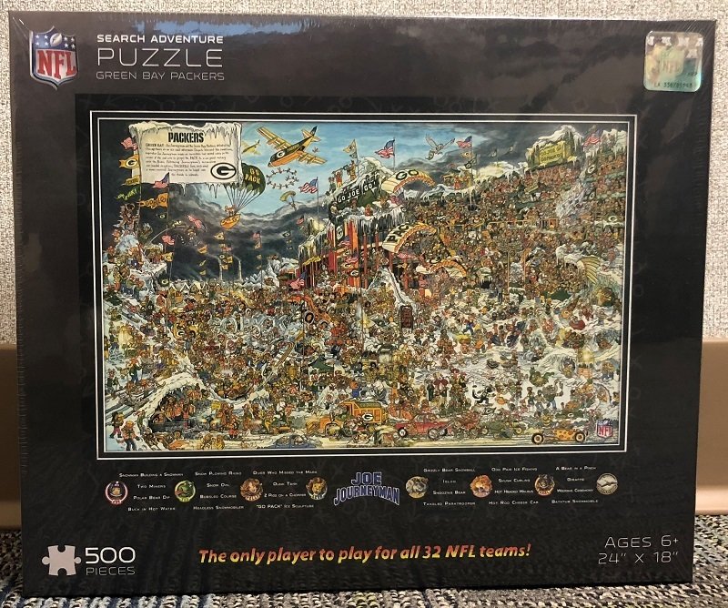 Green Bay Packers 500 Piece Puzzle