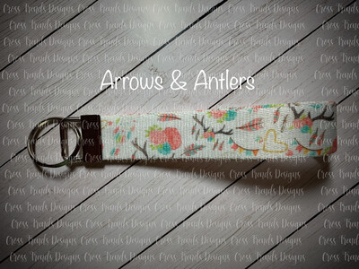 Arrows &amp; Antlers Keychain