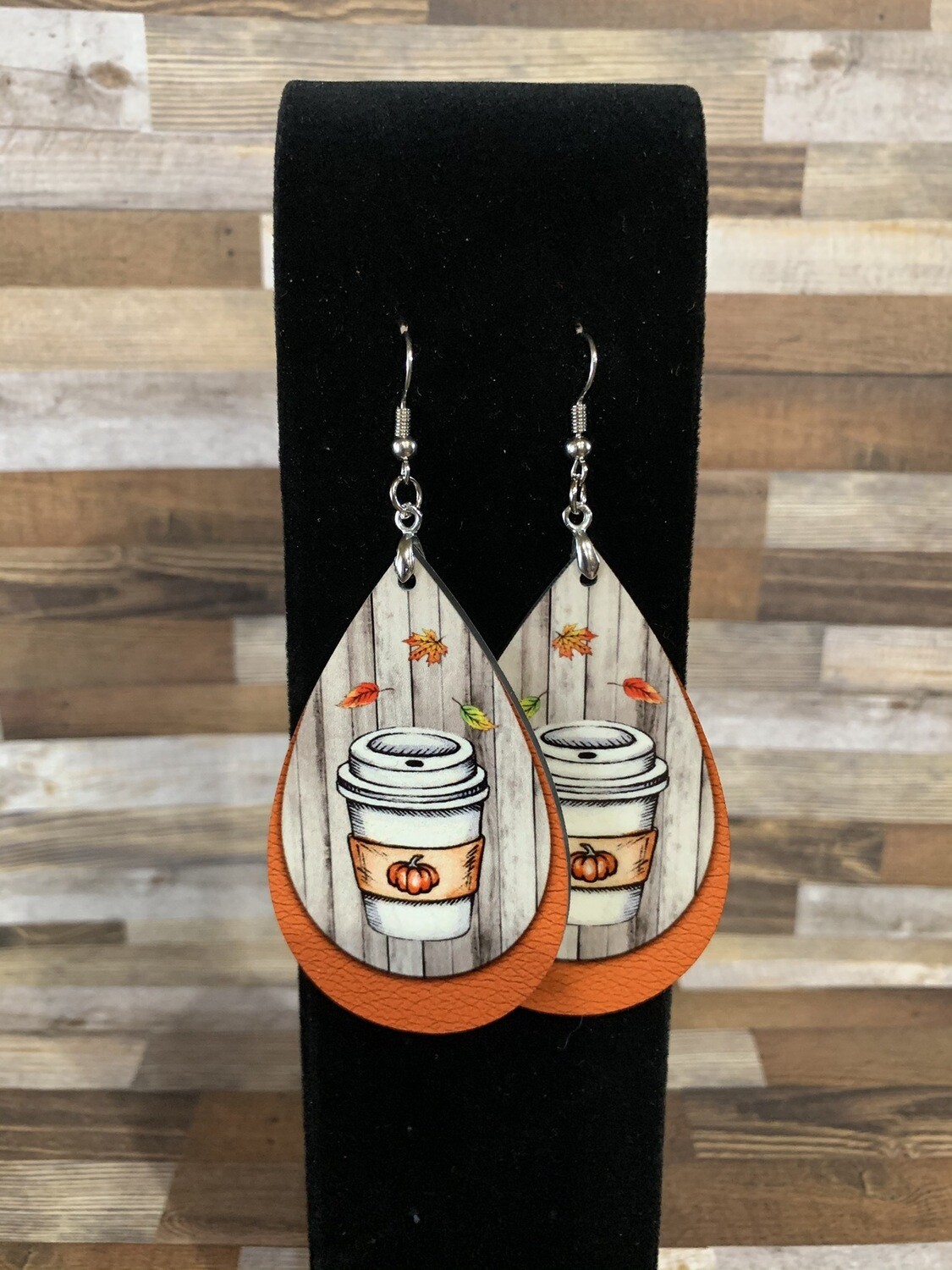 Super Cute Fall Latte Earrings