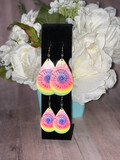 Mommy &amp; Me Tye Dye Earringa