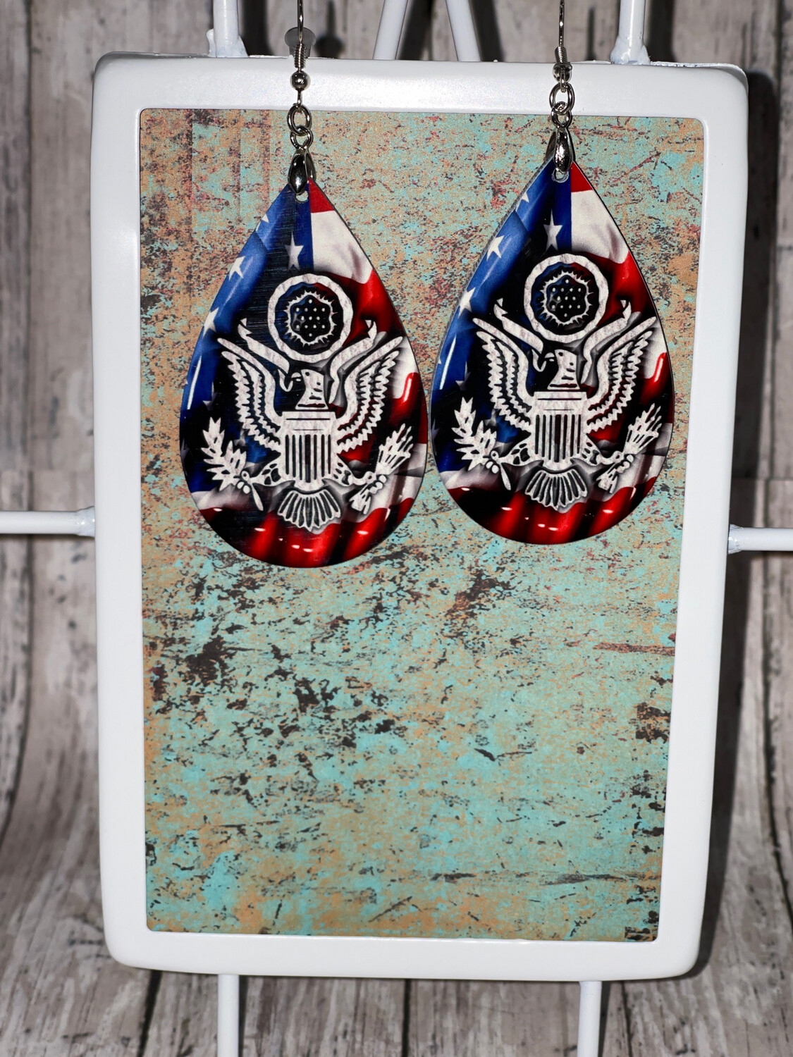 Military Patriotic Earrings