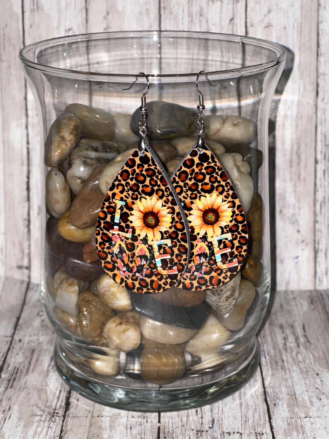 Love Summer Flip Flop Adorable Earrings