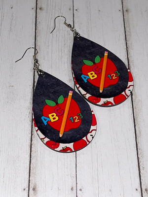 Back To School Earrings