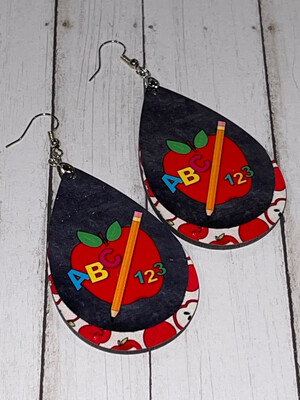 Back To School Earrings