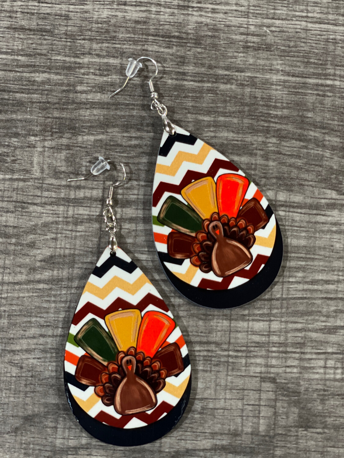 Turkey Celebration Teardrop Earrings