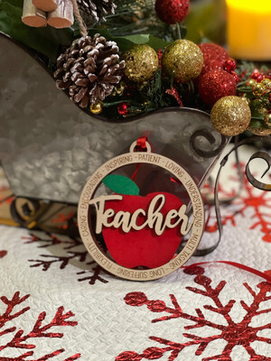 Teachers Sentiment Ornament