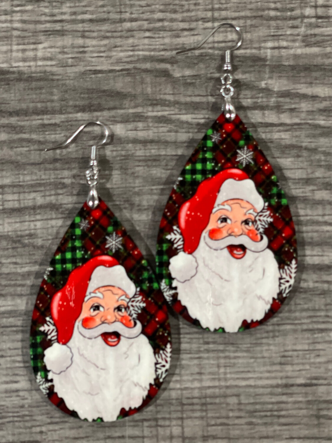 Jolly Old St. Nicholas Teardrop Earrings