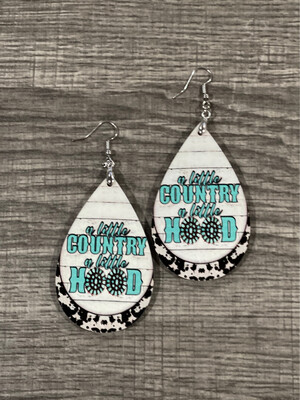 A Little Country, A Little Hold Teardrop Earrings