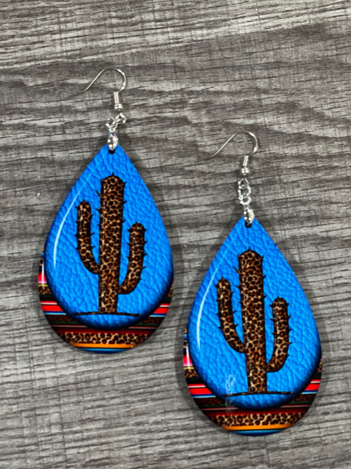 Serape With Cactus