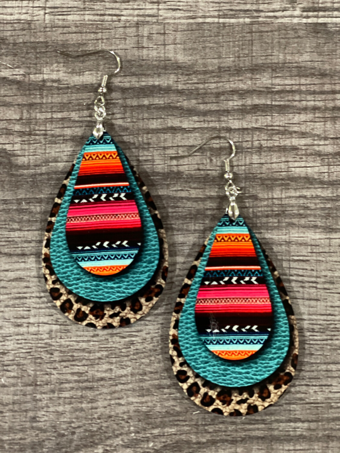 Serape, Turquoise &amp; Cheetah