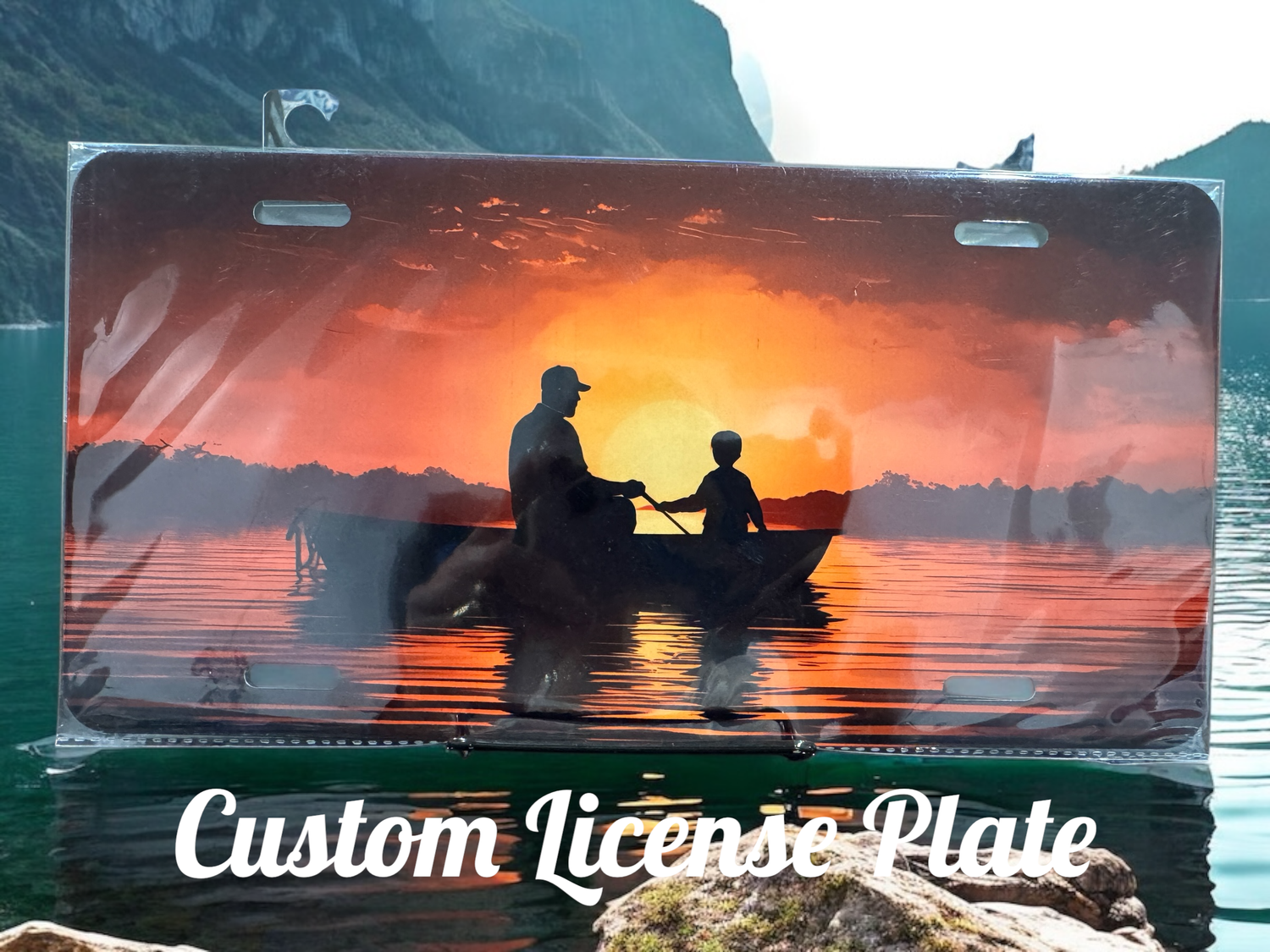 Fishing At Sunset