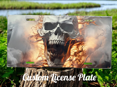 Flaming Skull