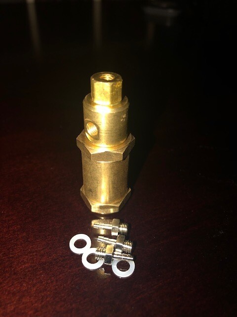 Water relay. Non-Retracting.