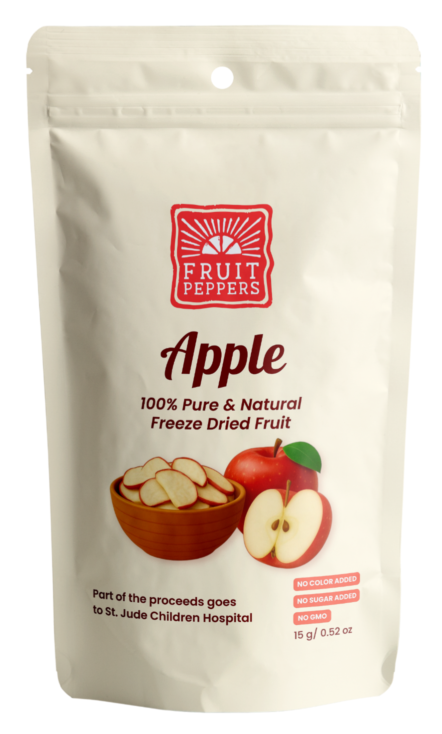 Freeze-Dried Apples – 100% Natural Apple Fruit Snacks
