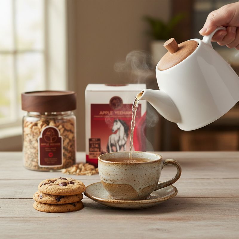 Apple Yeehaw – Apple Ginger Herbal Tea