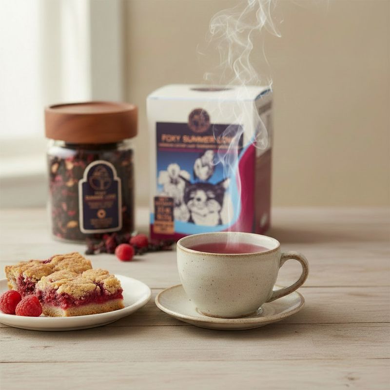 Foxy Summer Love – Raspberry Hibiscus Fruit Tea