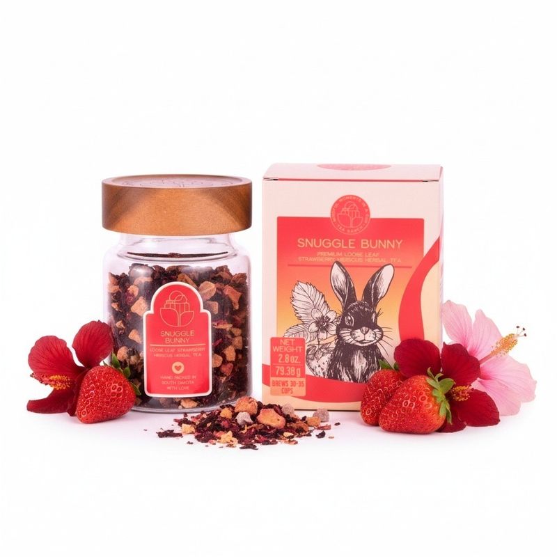 Snuggle Bunny – Strawberry Hibiscus Herbal Tea