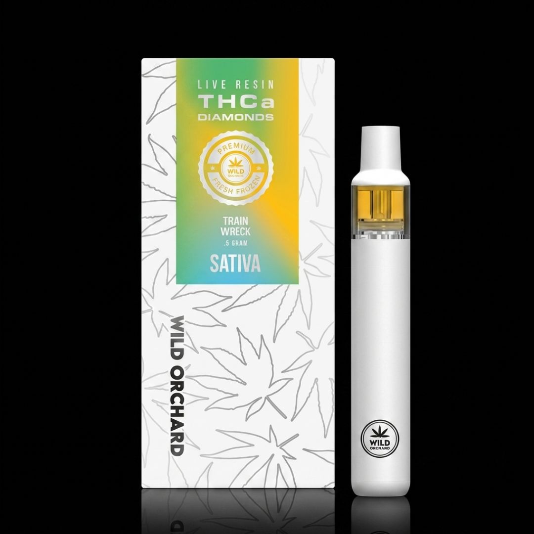 Wild Orchard THCa Diamond Live Resin Vape Half Gram Wild Orchard THCa Diamond Live Resin Vape Half Gram